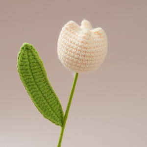 CLTF - Tulipanes de Ganchillo Hechos a Mano al por Mayor, Tulipanes Tejidos, Ramo Exquisito, Regalo para Mamá, Niña, Esposa, Abuela, Maestra - Product Image 4