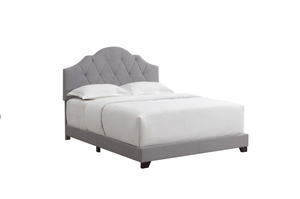 Хорошее качество, мягкая платформа, оттоманская тканевая хранилище, деревянная двуспальная кровать - Product Image 3