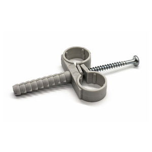 Collares de nailon dobles con tornillo de 18 mm para tuberías de acero - Product Image 1