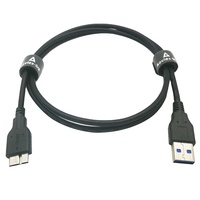 Kabel USB 3.0 A Jantan ke Micro B Kustom untuk Hard Drive Eksternal
