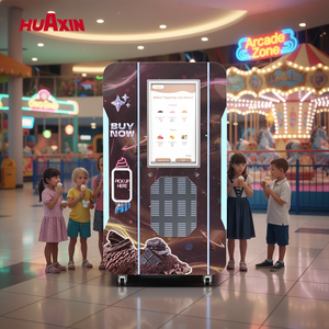 Máquina <span class=keywords><strong>de</strong></span> Helados Comercial <span class=keywords><strong>de</strong></span> Alta Velocidad, Compatible con ADA, Pantalla Táctil <span class=keywords><strong>de</strong></span> 32 Pulgadas, Certificación <span class=keywords><strong>de</strong></span> la UE, Servicio en 15 Segundos, Habilitado para SDK, con Lector <span class=keywords><strong>de</strong></span> Tarjetas <span class=keywords><strong>de</strong></span> Crédito - Product Image 1