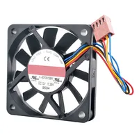 Ventilateur axial à double roulement à billes 6cm 60mm 60x60x10mm DC12V 0.26A 4 broches 5600 tr/min pour châssis et CPU