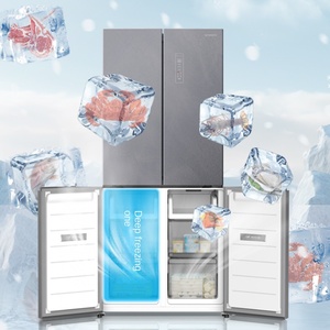 Réfrigérateur commercial à quatre portes OEM avec congélateur inférieur pour le stockage domestique et extérieur des équipements ménagers - Product Image 6