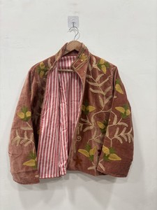 Indian Suzani Embroidery Velvet Jacket Ethnic Luxury Outerwear Suzani Boho <b>Coat</b> Unisex <b>Spring</b> Jacket <b>for</b> Fashionable <b>Women</b> - Product Image 3