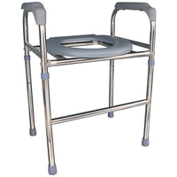 Cadre de sécurité pour toilettes pliable et léger FengYu, pour personnes âgées, avec accoudoirs antidérapants, rail de soutien pour salle de bain, chaise d'aide pour commode
