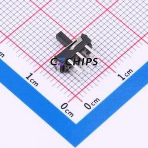MS-22D10-G040 Slide Switch DIP-6P,9x3.5mm Switch Double Pole Double Throw Rectangle Pin Header PC Pin 9mm - Product Image 2