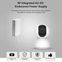 Mini DC UPS 5V2A UK/USA/Eropa Khusus untuk Kamera CCTV Catu Daya AC Tanpa Interupsi Baterai Lithium 1800mAh QIXIN QX-2352A