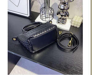 Bolso de Mano Tejido de Cuero Genuino 2026 para Mujer, Bolso de Hombro y Bandolera de Cuero Vacuno de Alta Gama para Damas - Product Image 4