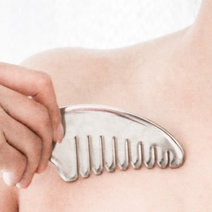 Tabla de Gua Sha de Acero Inoxidable, Masajeador de Jade para SPA, Acupuntura, Raspador Corporal, Raspador de Gua Sha, Belleza Facial - Product Image 4