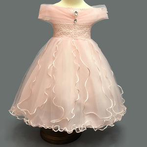 Vestidos de Novia Elegantes de Hombros Descubiertos para Niñas, Nuevo Modelo de Taobao - Product Image 3