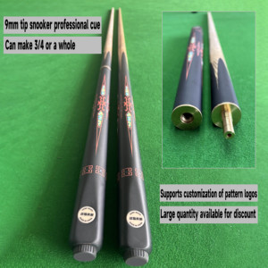 3/4 hồ bơi <span class=keywords><strong>Cue</strong></span> Chất lượng cao nhà sản xuất tùy chỉnh 10mm 9mm tip Snooker tín hiệu bi-a <span class=keywords><strong>Cue</strong></span> dính bi-a Snooker bi-a - Product Image 2