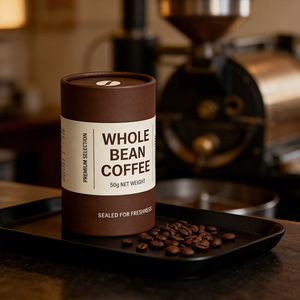 Conteneur tubulaire stratifié anti-odeur <span class=keywords><strong>pour</strong></span> le stockage du café Arabica biologique - Product Image 1