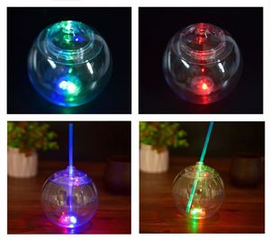 Vasos de Plástico Personalizados al por Mayor de 720 ml con Luz LED Brillante en Forma de Bola para Bebidas, Vasos de Agua para Navidad, Halloween y Bares - Product Image 6