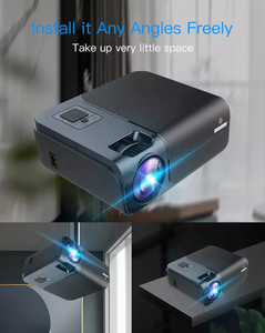 A-mazon WiFi 5G Android OS Téléphone Smart Full HD 1080P LCD LED 4K Vidéo Home Cinéma <span class=keywords><strong>Hologramme</strong></span> Projecteur - Product Image 2