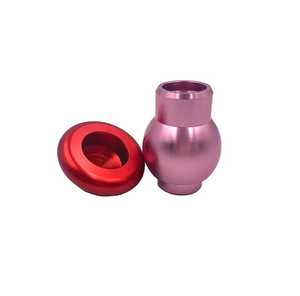 Perilla de Control Esférica de Aleación de Aluminio Anodizado en Color, Mecanizado CNC Personalizado, Componente para Instrumentos y Maquinaria, OEM ODM - Product Image 6