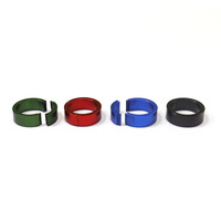 Bague d'identification pour oiseaux en aluminium, boucle métallique, étanche, écologique, pour perroquets, vente en gros