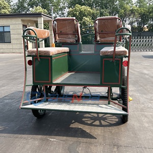 Popular Carroza de Caballos de 4 Ruedas para Maratones, Carro de Poni para Turismo, Carroza de Transporte Especial - Product Image 4