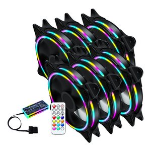 ซูเปอร์เงียบ OEM ที่กำหนดเองลึกเย็น RGB พัดลมระบายความร้อน CPU 120มิลลิเมตรเครื่องคอมพิวเตอร์กรณีแฟน RGB กับพัดลมนำสำหรับการเล่นเกม - Product Image 2