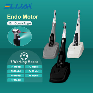 Moteur <span class=keywords><strong>endo</strong></span> à couple élevé avec recharge sans fil, 7 modes de fonctionnement et rétraction automatique de l'aiguille pour la chirurgie dentaire dans les hôpitaux - Product Image 5