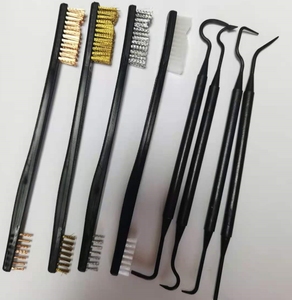 Juego de Mini cepillos de alambre de latón, Kit de limpieza de Metal oxidado, de soldadura, acero práctico, doble punta, nailon, 3 uds. - Product Image 6