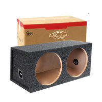 Caja Ported para Subwoofer Doble de 10/12 Pulgadas Diseño de Caja para Subwoofer Doble de Coche Caja para Subwoofer Doble de 10