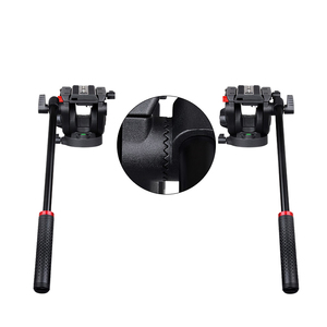 Wolfgang JZ-963 + YT06 comodo semplice in lega di alluminio DSLR Mirrorless fotocamera treppiede compatibile con per Canon Fuji altre fotocamere - Product Image 4