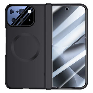 Coque de téléphone à charnière rigide antichoc en PC avec étui de téléphone portable en verre protecteur d'écran magnétique pour étui pliable Google Pixel 10 Pro - Product Image 6