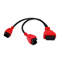 Câble de diagnostic et de programmation OBD2 16 broches vers FCA 12+8 pour Autel Fiat Alfa Chrysler Jeep Dodge