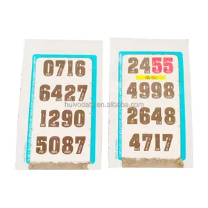 Multi-Pattern Pull Tab Ticket Custom Print Instants Cards Wholesale Pull Tab Tickets Supplier