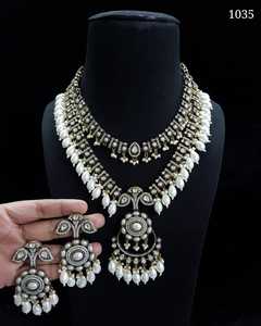 Designer Zircon Necklace with Earrings Set for Women Luxury Cubic Zirconia <b>Wedding</b> Jewelry Party Wear Fashion <b>Accessories</b> - Product Image 5