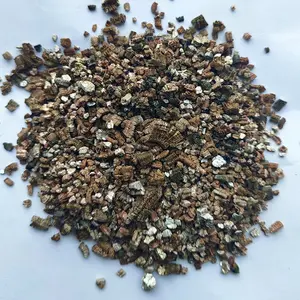 Support Customization 1-3mm Golden Vermiculite Silver Vermiculite Expanded Vermiculite For Plants