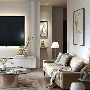 Juego de Muebles de Sala de Estar Modernos y Personalizados de Madera Maciza Ecológica con Sofá para la Decoración de Toda la Casa - Product Image 3