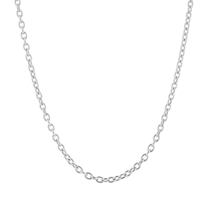 Delicadas Cadenas de Collar Pequeñas de Plata de Ley 950 con Glifos Entrelazados y Patrones Brillantes, Accesorio Minimalista Unisex para el Campus - Product Image 2