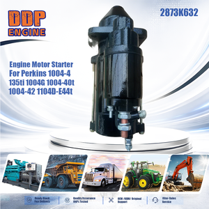 มอเตอร์สตาร์ทเครื่องยนต์ 2873K632 สำหรับ Perkins 1004-4 135ti 1004G 1004-40t 1004-42 1104D-E44t - Product Image 2