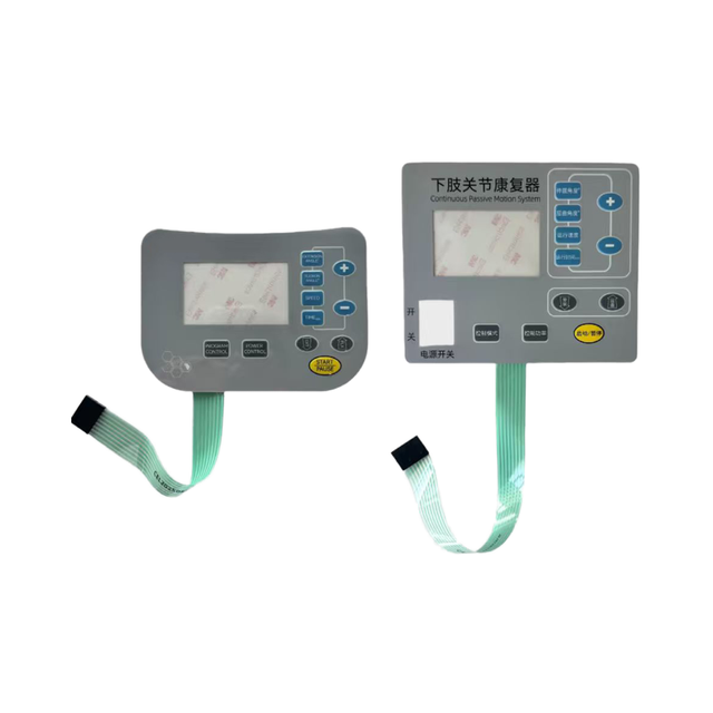 Membrane Keypad Graphic Overlay Button Panel Membrane Switch Customized Color Size ISO9001 Certified Silkscreen Printed Membrane