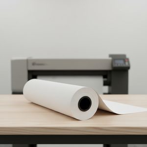 Rollo de <span class=keywords><strong>Lienzo</strong></span> <span class=keywords><strong>para</strong></span> Pintura Artística de Alta Calidad, No Tóxico, Blanco, 100% Algodón, 270 g/m², Estirado, 1.52 m/1.72 m - Product Image 1