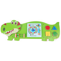 Puzzle mural interactif pour l'éducation précoce jeu de mur parent-enfant avec des jouets en bois décoration murale éclairante pour les enfants