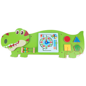 Rompecabezas de pared interactivo de Educación Temprana, juego de pared para padres e hijos con juguetes de madera, decoración de pared iluminadora para niños - Product Image 5