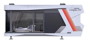 Châu Âu Thiết Kế Hiện Đại Nhà Prefab Thép Không Thấm Nước Container Nhà Cho Không Gian Khách Sạn Viên Nang Chỗ Nghỉ - Product Image 4