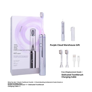 Cepillo de dientes <span class=keywords><strong>el</strong></span>éctrico transfronterizo Esterilización por vibración Modelo de carga integrado Elimina <span class=keywords><strong>el</strong></span> cálculo dental Cerdas suaves para adultos - Product Image 6
