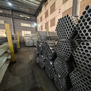 Harga pipa baja galvanis 1.2mm tabung baja galvanis dinding tipis Astm 53 pemasok Tiongkok pipa baja Gi - Product Image 2