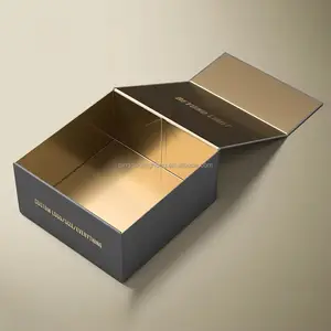 Wholesaler Custom Logo Luxury Rigid Paperboard Boxes Folding Wedding Favors Magnetic Gift Box