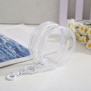 Custom Logo Clear <b>Cute</b> PVC Zipper Pouches for Cosmetic Sponges Small Beauty Coin <b>Purse</b> Gift Reusable Design Portable - Product Image 5