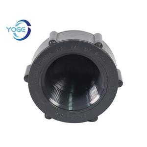 Áp lực cao PVC Threaded End Cap lịch trình 80 bền vuông phù hợp cho an toàn Ống niêm phong - Product Image 2