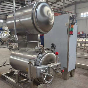 Nuevo Esterilizador de Alimentos Automático Horizontal Personalizable de Acero Inoxidable 304 de Alta Temperatura (134-135 °C) con Calor Uniforme - Product Image 4