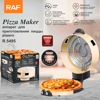 Machine à pizza RAF pour la maison, contrôle du temps, réglage de la température, 2200W, haute puissance, fabrication professionnelle de pizzas, nouvelle