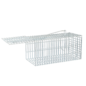 Cage de piège de capture vivante de <span class=keywords><strong>rat</strong></span> en métal sans cruauté Cage de <span class=keywords><strong>chien</strong></span> de raton laveur de lapin Cage de piégeage d'animaux de renard - Product Image 5
