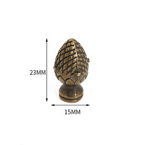 Manijas Elegantes de Cobre Dorado y Negro para Gabinetes Modernos, Armarios, Cajones y Cocinas - Instalación de un Solo Orificio para Dormitorios - Product Image 3