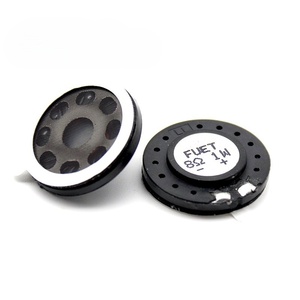 Micro 20Mm Vòng Siêu Mỏng 4Mm Với Bụi Màn Hình Cao Su Pad Loa 8Ohm 1W <span class=keywords><strong>Mini</strong></span> Mylar Loa Với Dây Cho Kỹ Thuật Số Thông Minh Bằng Giọng Nói - Product Image 2