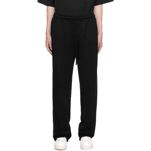 Pantalons de survêtement pour hommes OEM 100% coton, taille mi-haute, grande taille. Vêtements de sport personnalisés avec logo pour un usage décontracté et sportif. - Product Image 1